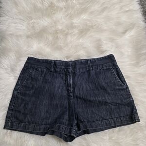 Ann Taylor LOFT Dark Wash Jean Shorts